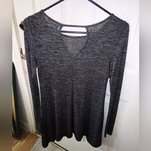 Petite Grey Maurices 24/7 Pocket Flare Dress